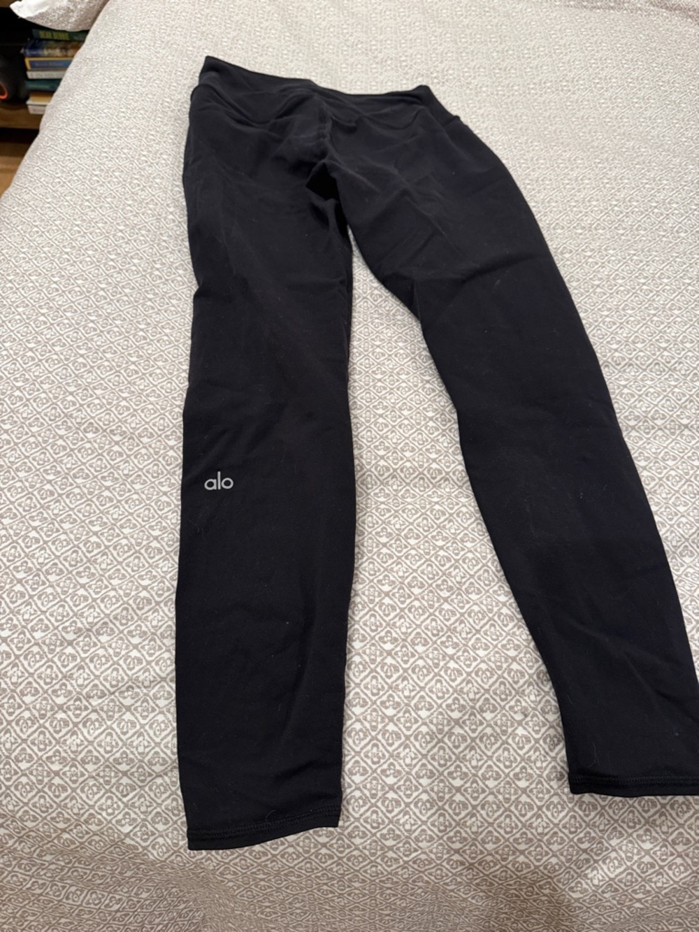 ALO Yoga Black High-Rise Leggings - Picture 4 of 5